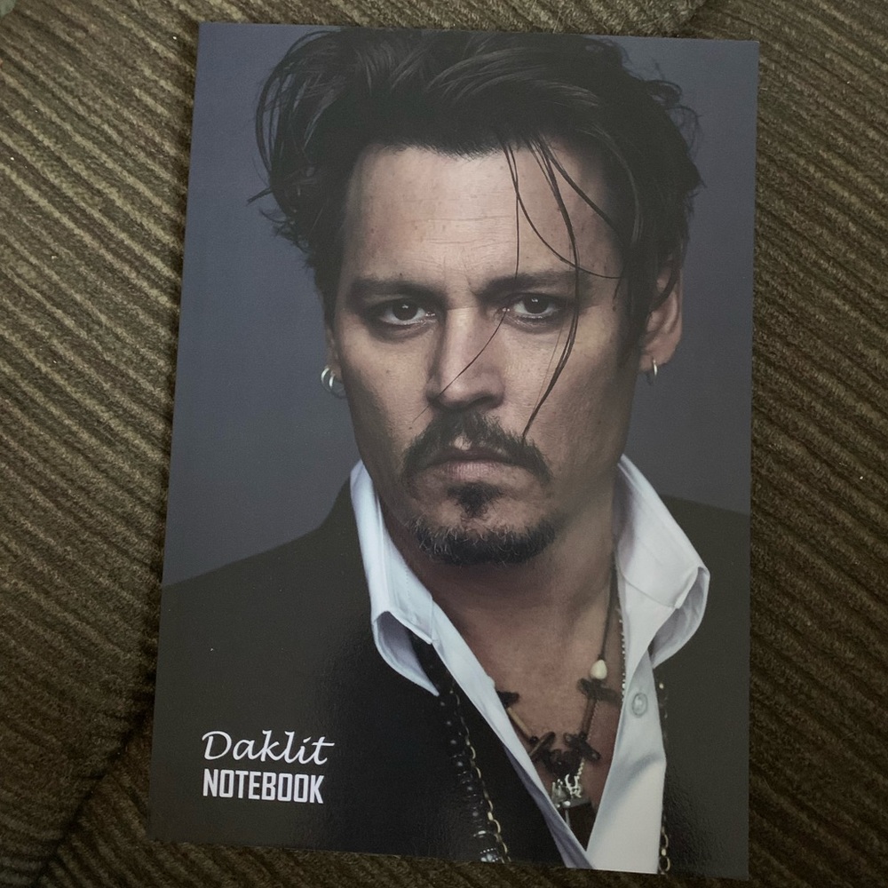 Two Johnny Depp Notebooks
